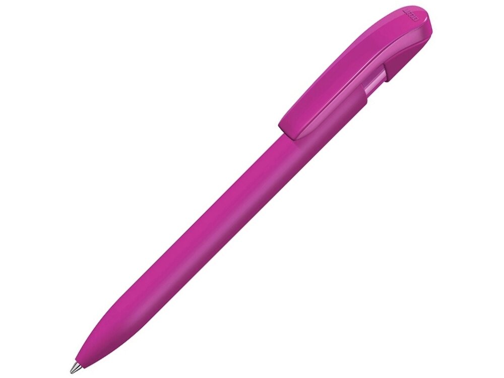 Ручка шариковая пластиковая Sky Gum, розовый от компании ТОО VEER Company Group / Одежда и сувениры с логотипом - фото 1