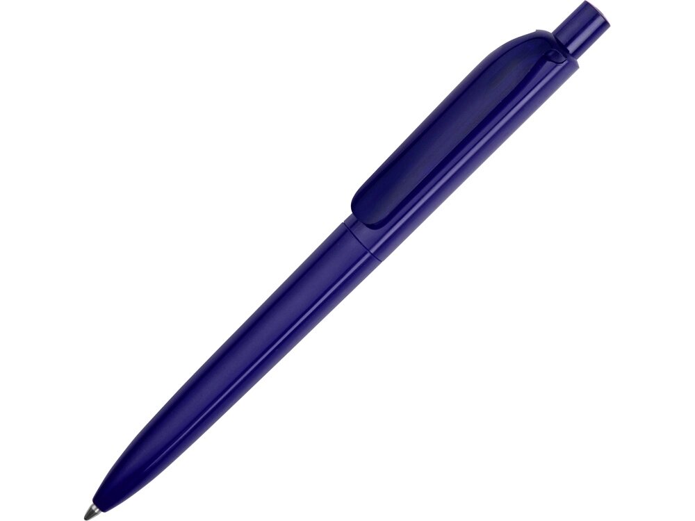 Ручка шариковая Prodir DS8 PPP, синий от компании ТОО VEER Company Group / Одежда и сувениры с логотипом - фото 1