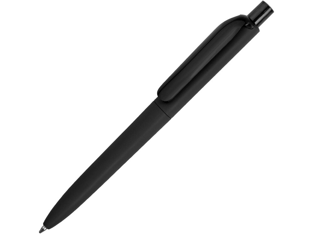 Ручка шариковая Prodir DS8 PRR софт-тач, черный от компании ТОО VEER Company Group / Одежда и сувениры с логотипом - фото 1