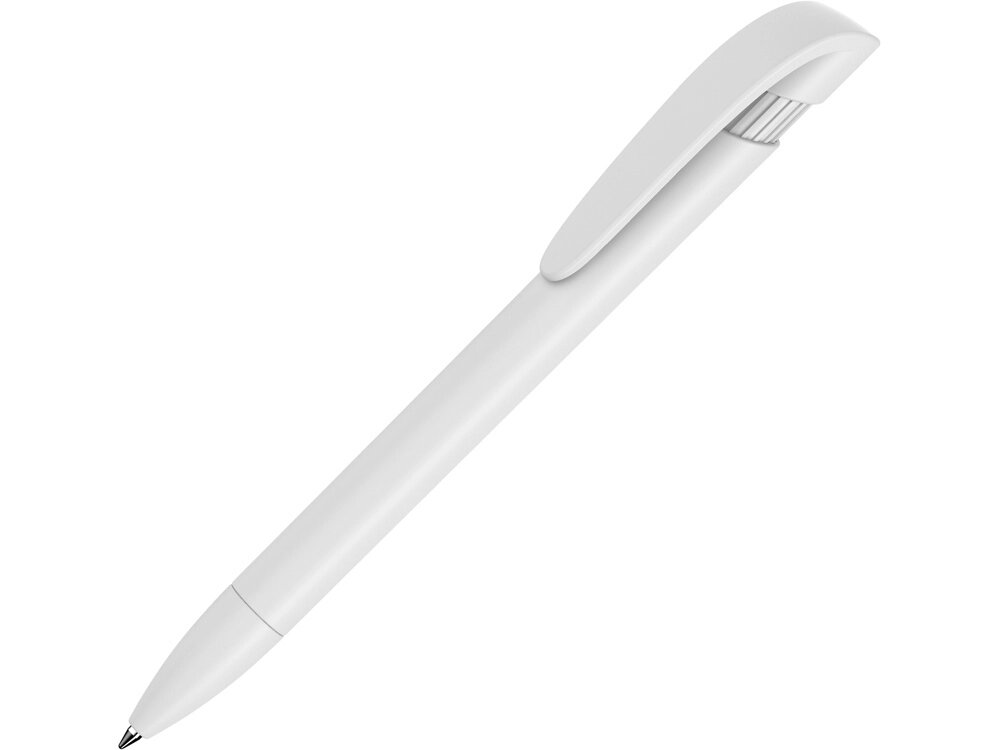 Ручка шариковая UMA YES F, белый от компании ТОО VEER Company Group / Одежда и сувениры с логотипом - фото 1