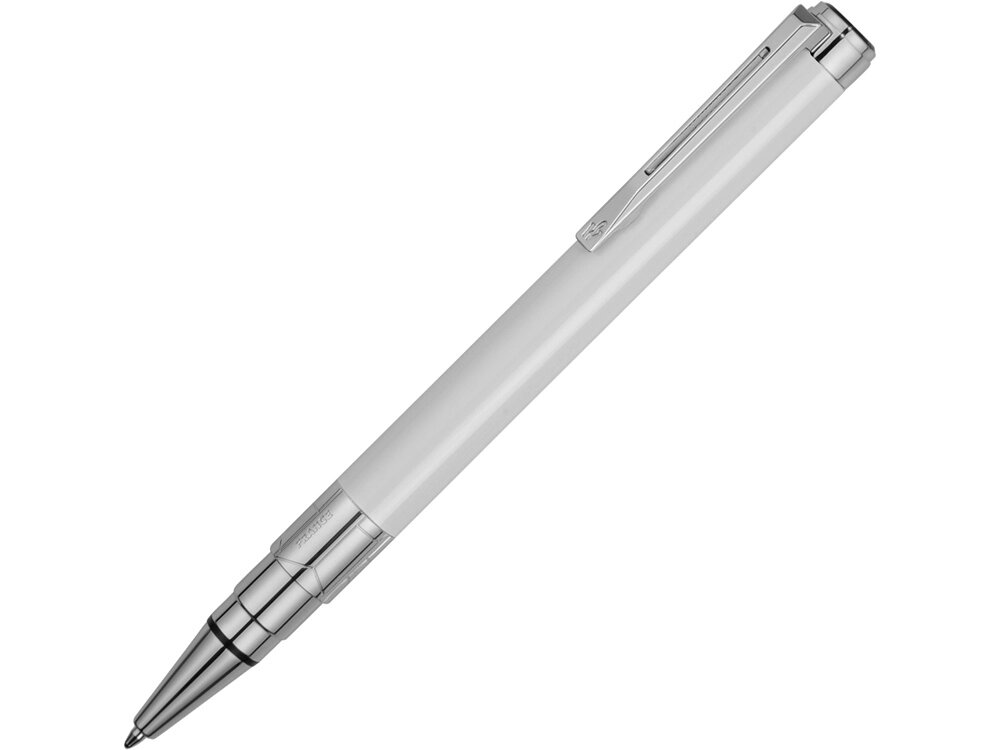 Ручка шариковая Waterman Perspective Pure White CT M, белый/серебристый от компании ТОО VEER Company Group / Одежда и сувениры с логотипом - фото 1