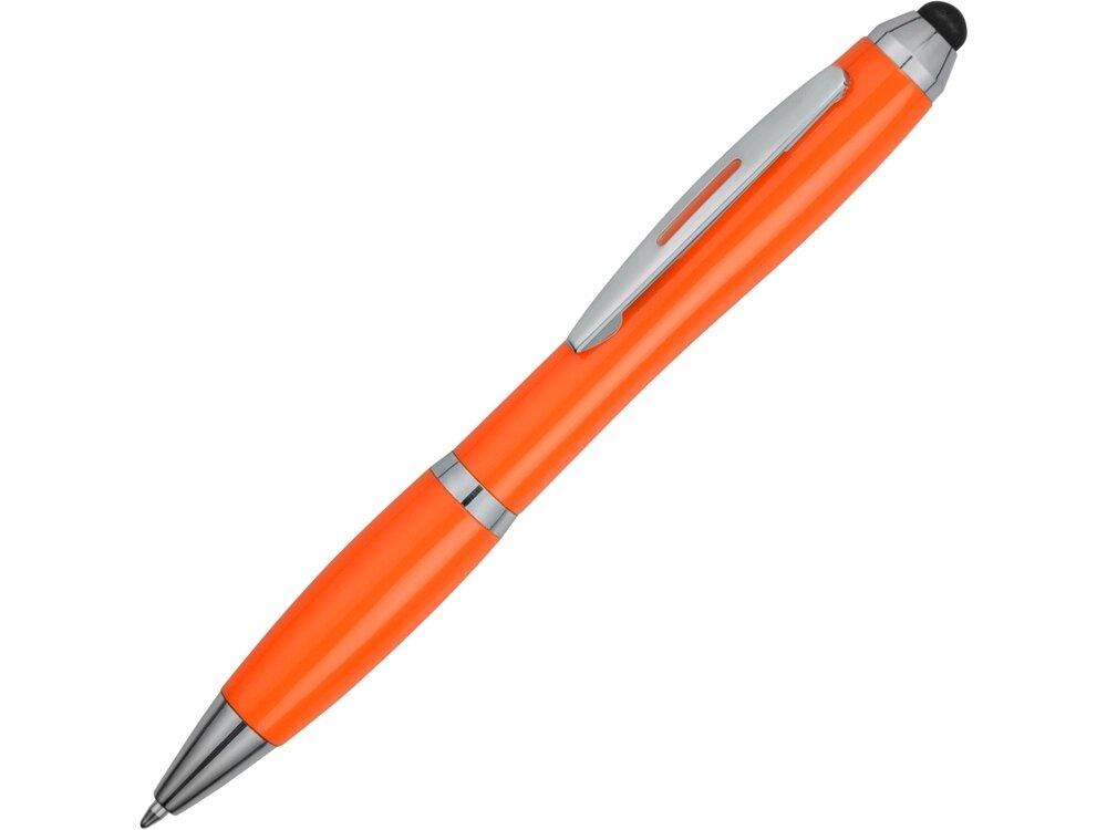 Ручка-стилус шариковая Nash, оранжевый от компании ТОО VEER Company Group / Одежда и сувениры с логотипом - фото 1