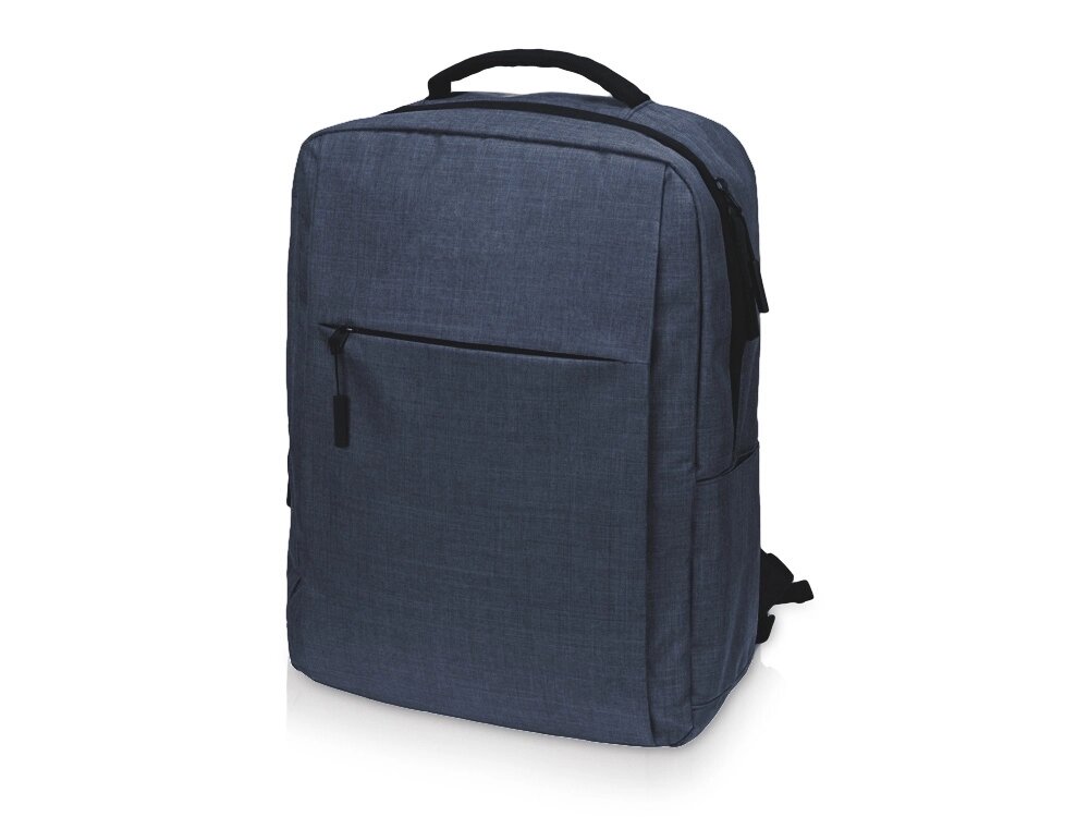 Рюкзак Ambry для ноутбука 15, сине-серый от компании ТОО VEER Company Group / Одежда и сувениры с логотипом - фото 1