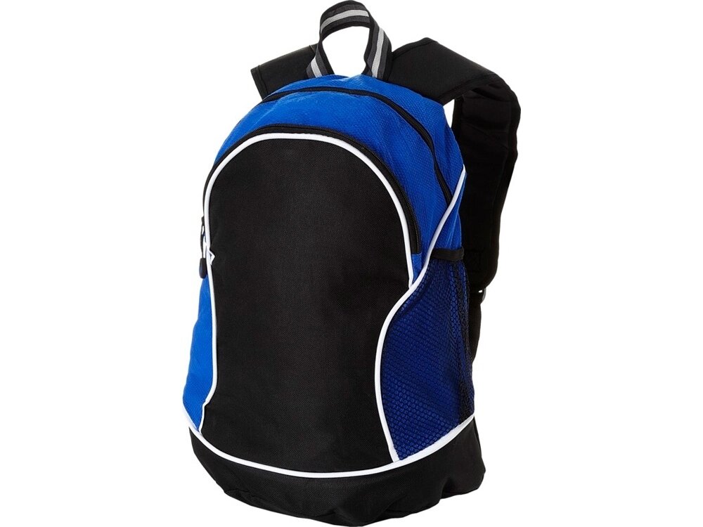 Рюкзак Boomerang, черный/синий от компании ТОО VEER Company Group / Одежда и сувениры с логотипом - фото 1