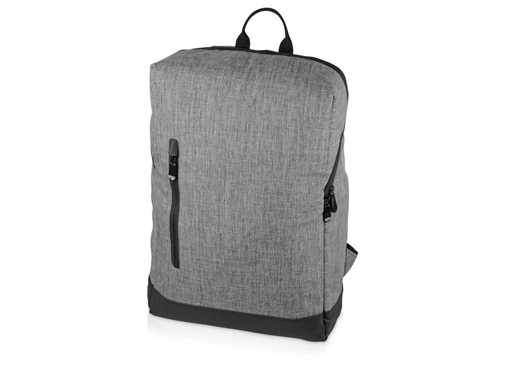 Рюкзак Bronn с отделением для ноутбука 15.6, серый от компании ТОО VEER Company Group / Одежда и сувениры с логотипом - фото 1