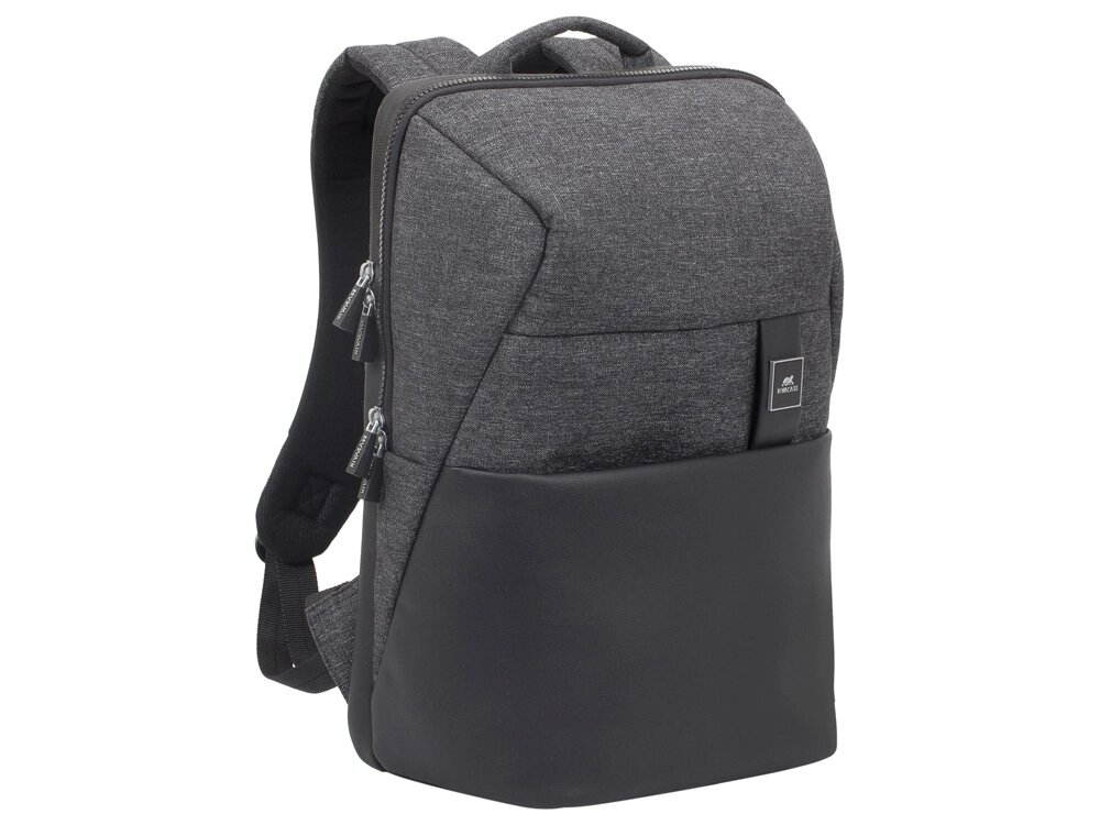 Рюкзак для MacBook Pro и Ultrabook 15.6 8861, черный меланж от компании ТОО VEER Company Group / Одежда и сувениры с логотипом - фото 1