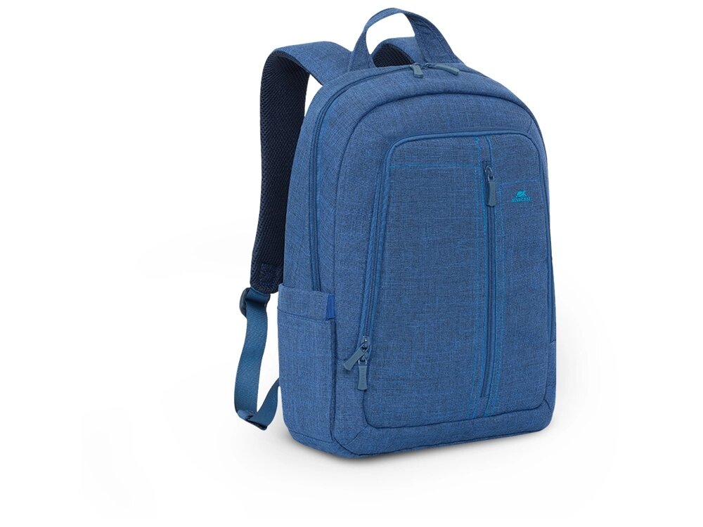 Рюкзак для ноутбука 15.6 7560, синий от компании ТОО VEER Company Group / Одежда и сувениры с логотипом - фото 1