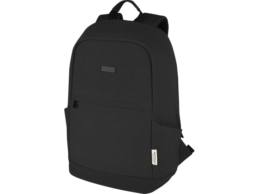Рюкзак для ноутбука 15,6 дюймов с защитой от кражи Joey объемом 18 л из брезента, переработанного по стандарту GRS, от компании ТОО VEER Company Group / Одежда и сувениры с логотипом - фото 1