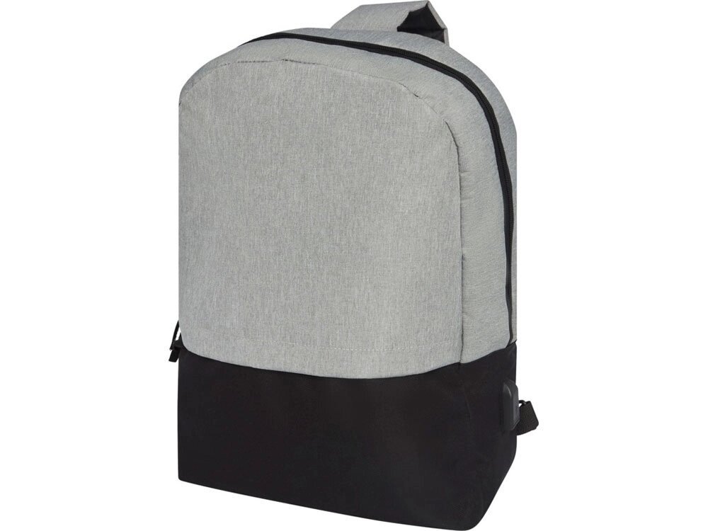 Рюкзак для ноутбука 15,6 Mono на одно плечо, серый от компании ТОО VEER Company Group / Одежда и сувениры с логотипом - фото 1