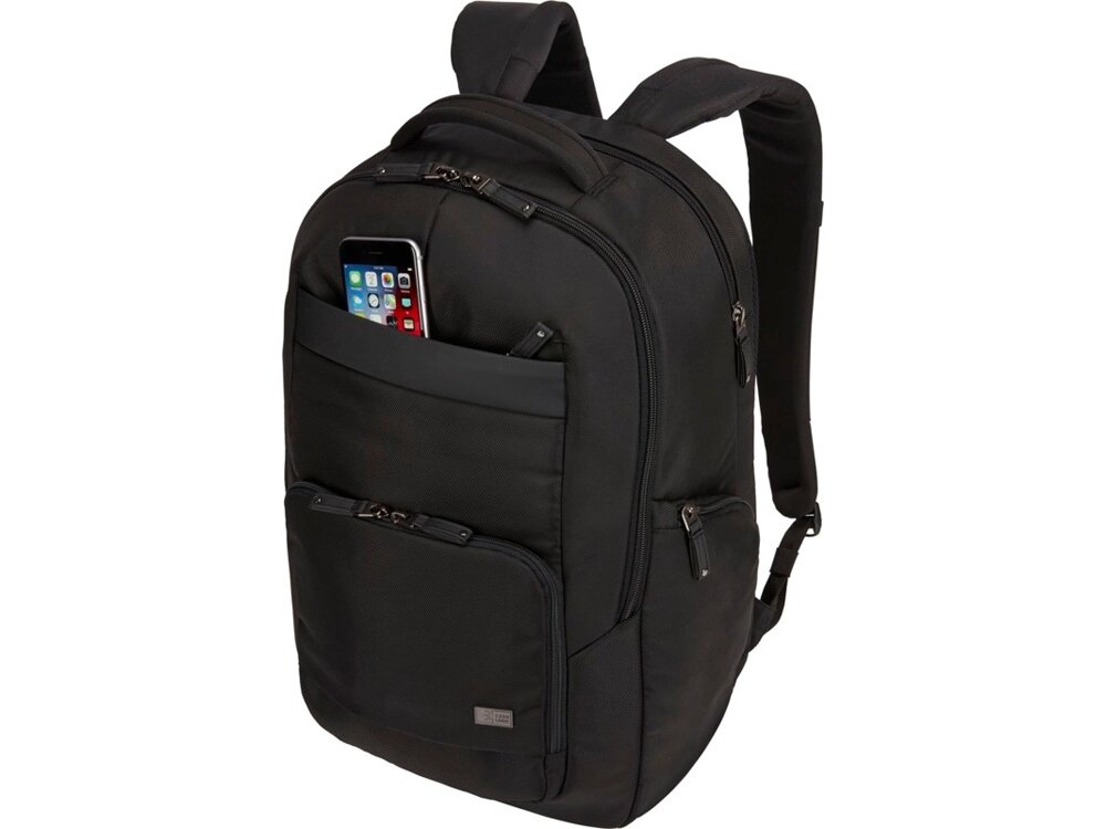 Рюкзак для ноутбука 15,6 Notion, черный от компании ТОО VEER Company Group / Одежда и сувениры с логотипом - фото 1