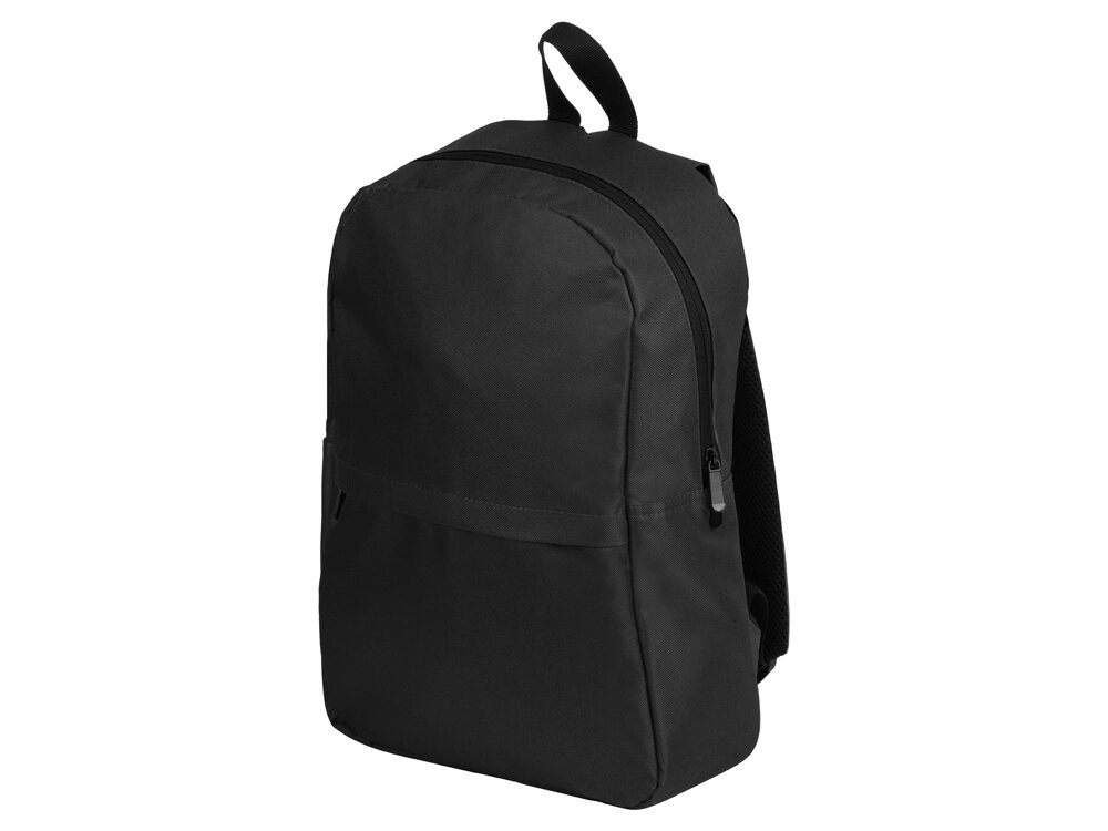 Рюкзак для ноутбука Reviver из переработанного пластика, черный от компании ТОО VEER Company Group / Одежда и сувениры с логотипом - фото 1