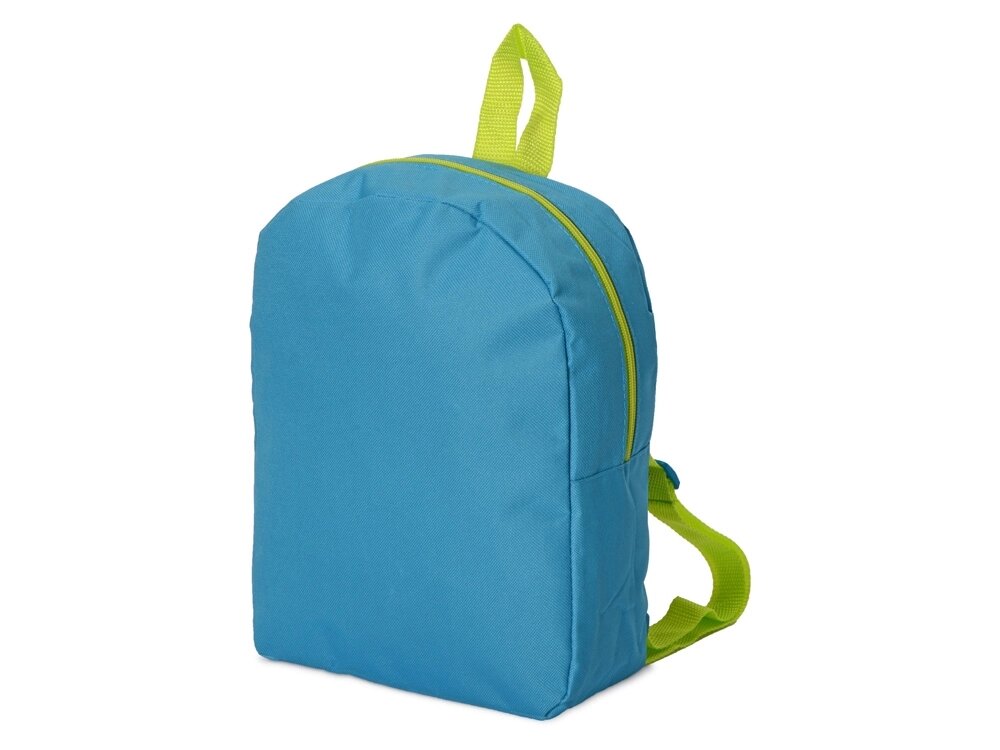 Рюкзак Fellow, голубой/зеленое яблоко от компании ТОО VEER Company Group / Одежда и сувениры с логотипом - фото 1