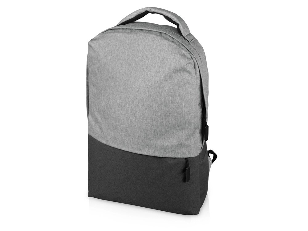Рюкзак Fiji с отделением для ноутбука, серый/темно-серый (Cool Gray 9C/432C) от компании ТОО VEER Company Group / Одежда и сувениры с логотипом - фото 1