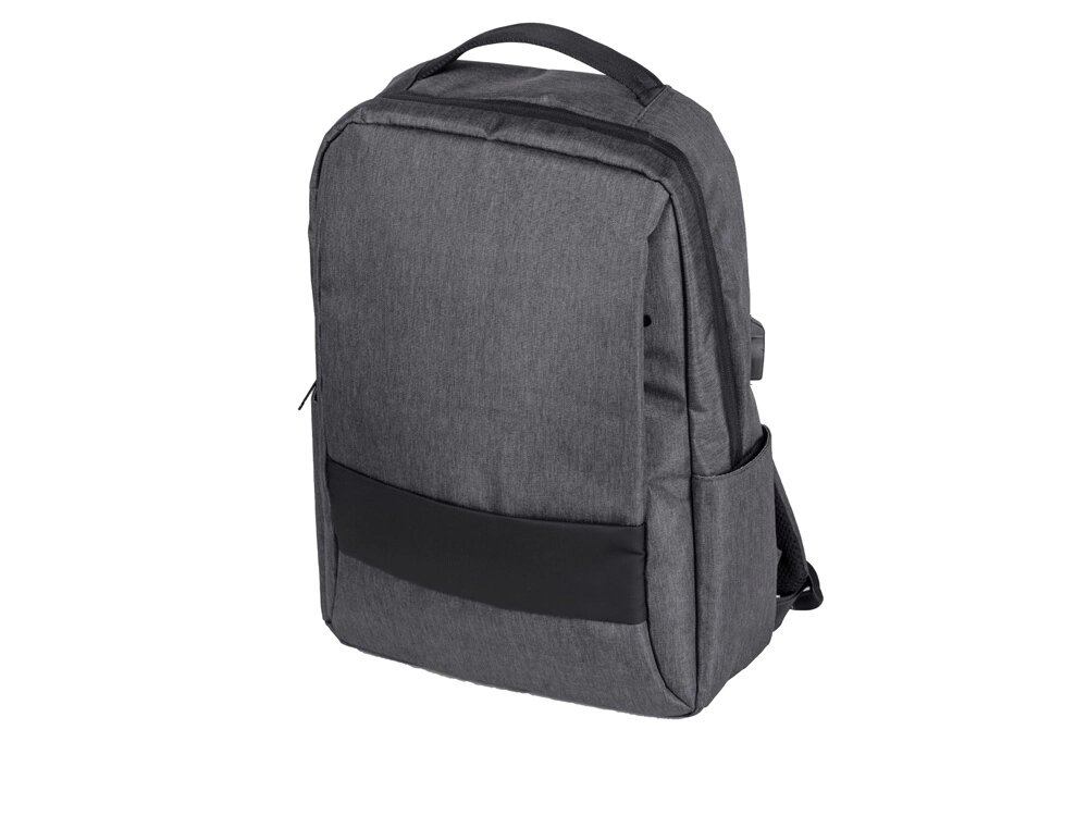 Рюкзак Flash для ноутбука 15'', темно-серый от компании ТОО VEER Company Group / Одежда и сувениры с логотипом - фото 1