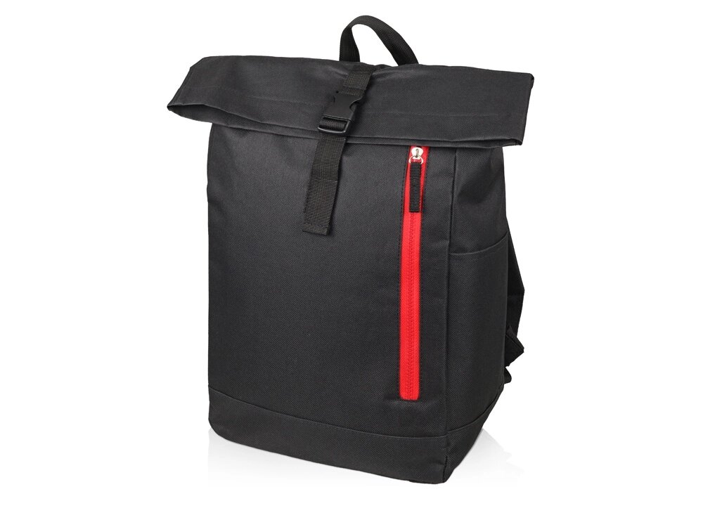 Рюкзак Hisack, черный/красный от компании ТОО VEER Company Group / Одежда и сувениры с логотипом - фото 1