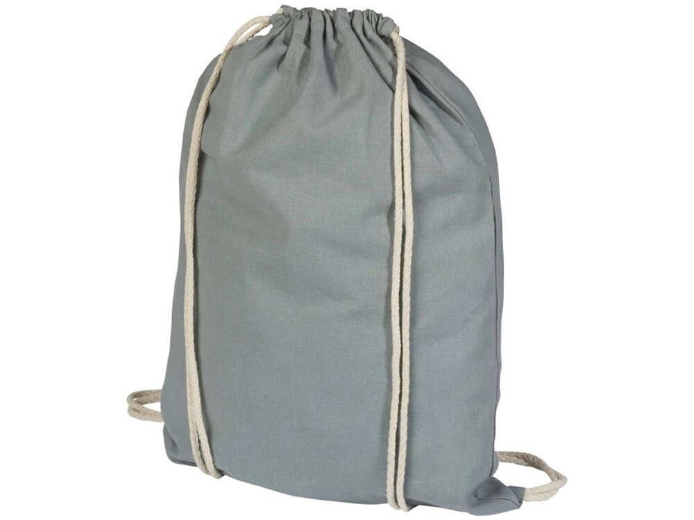 Рюкзак хлопковый Reggy, серый от компании ТОО VEER Company Group / Одежда и сувениры с логотипом - фото 1