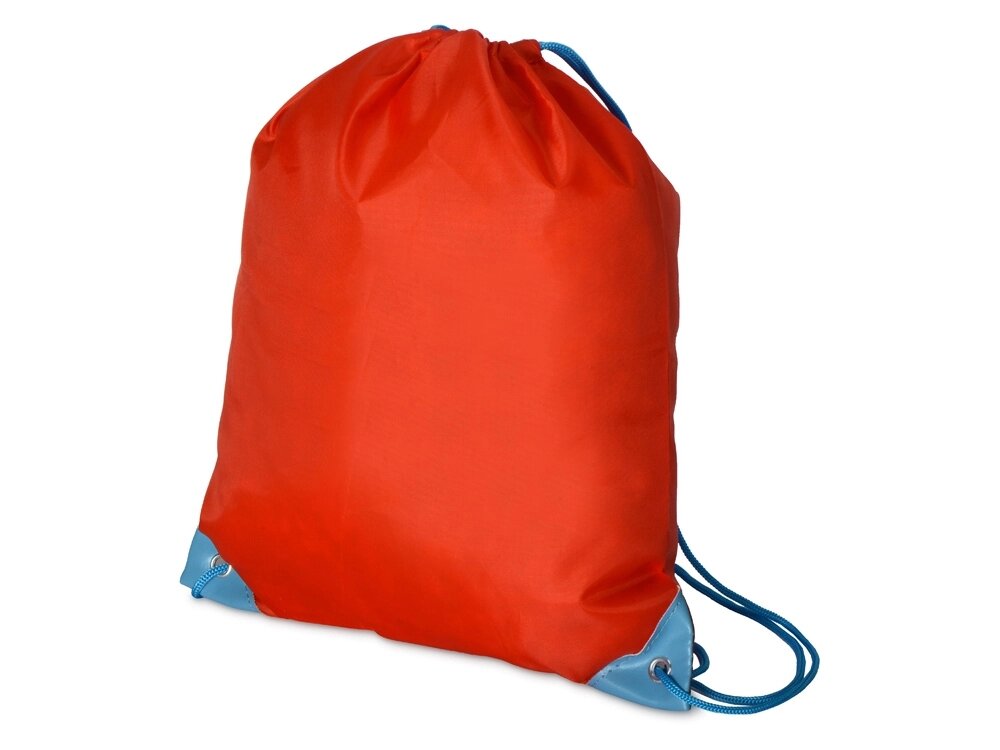 Рюкзак- мешок Clobber, красный/голубой от компании ТОО VEER Company Group / Одежда и сувениры с логотипом - фото 1