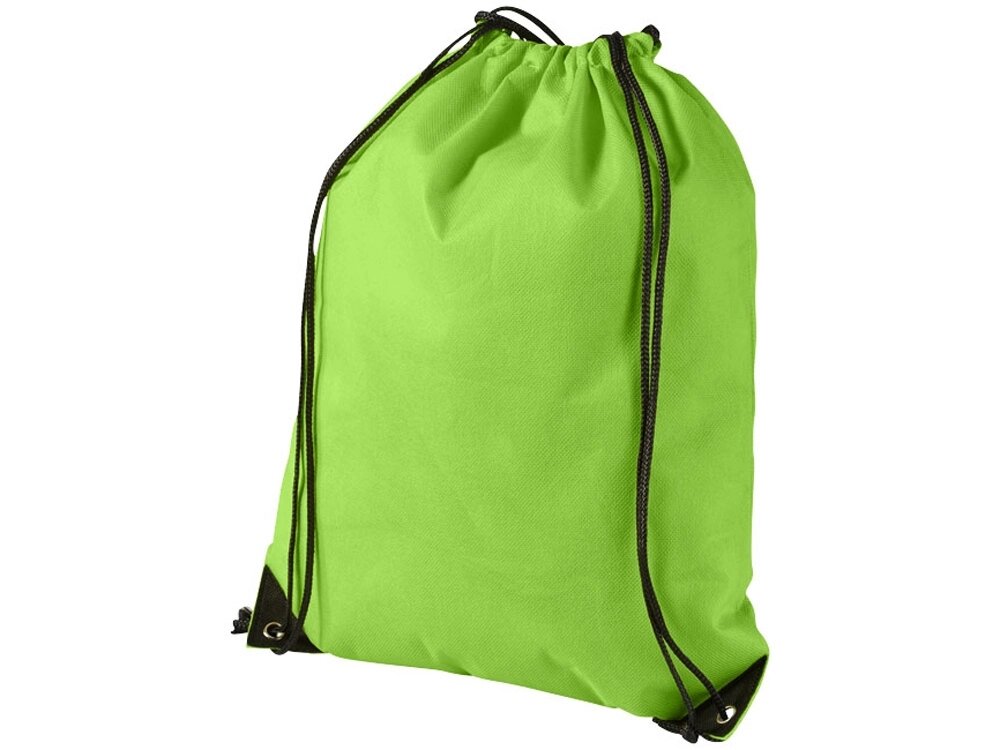 Рюкзак-мешок Evergreen, зеленое яблоко от компании ТОО VEER Company Group / Одежда и сувениры с логотипом - фото 1