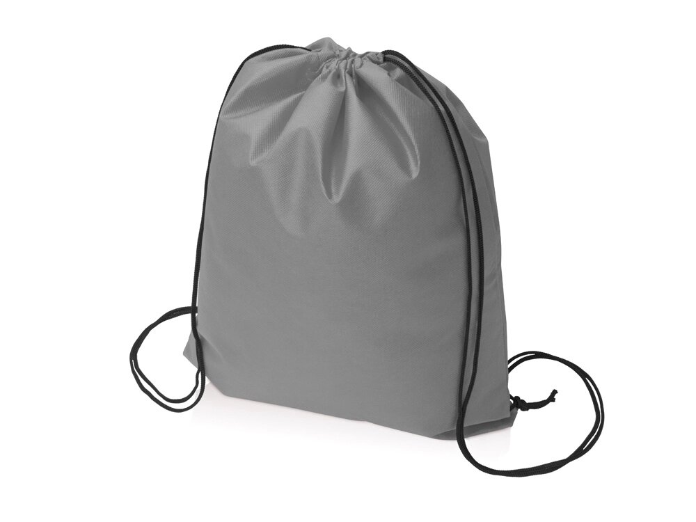 Рюкзак-мешок Пилигрим, серый от компании ТОО VEER Company Group / Одежда и сувениры с логотипом - фото 1