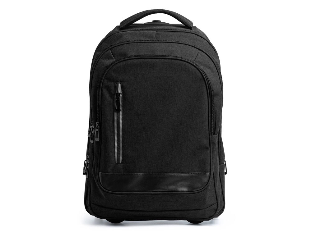Рюкзак на колесиках GARNES, черный от компании ТОО VEER Company Group / Одежда и сувениры с логотипом - фото 1