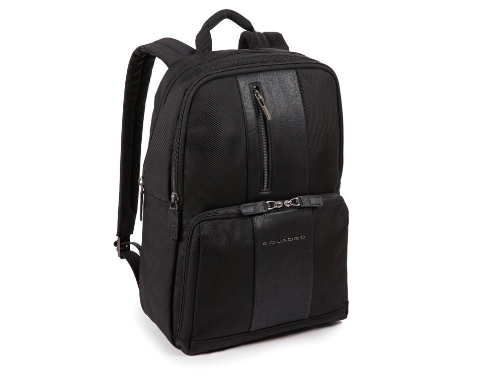 Рюкзак, Piquadro BRE, Черный от компании ТОО VEER Company Group / Одежда и сувениры с логотипом - фото 1