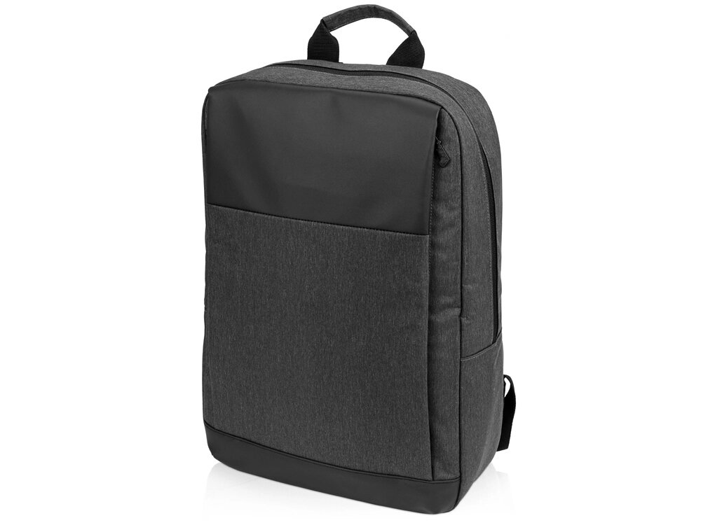 Рюкзак с отделением для ноутбука District, темно-серый от компании ТОО VEER Company Group / Одежда и сувениры с логотипом - фото 1