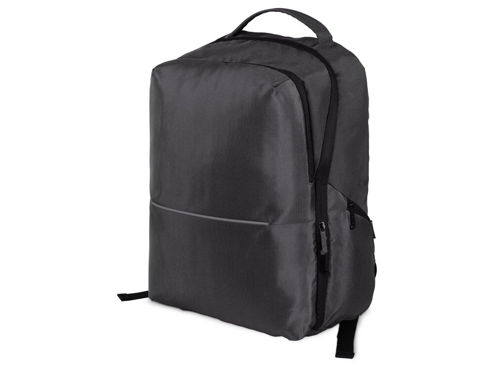 Рюкзак Samy для ноутбука 15.6, серый от компании ТОО VEER Company Group / Одежда и сувениры с логотипом - фото 1