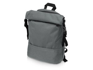 Рюкзак Shed водостойкий с двумя отделениями для ноутбука 15, серый