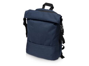 Рюкзак Shed водостойкий с двумя отделениями для ноутбука 15, синий