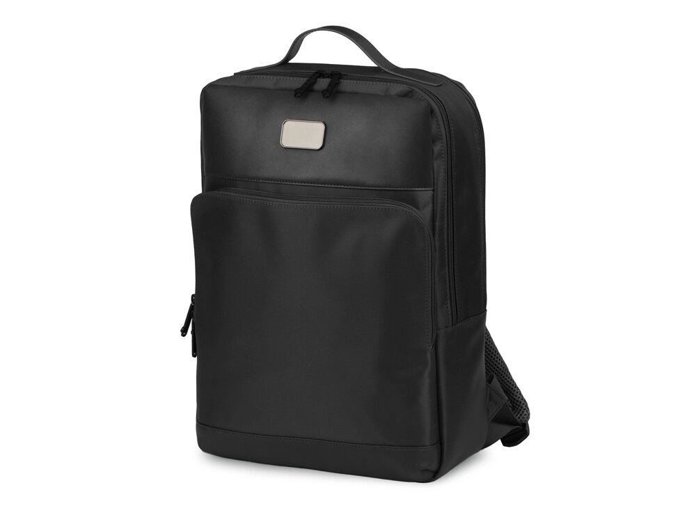 Рюкзак Simon для ноутбука 15.6, черный от компании ТОО VEER Company Group / Одежда и сувениры с логотипом - фото 1