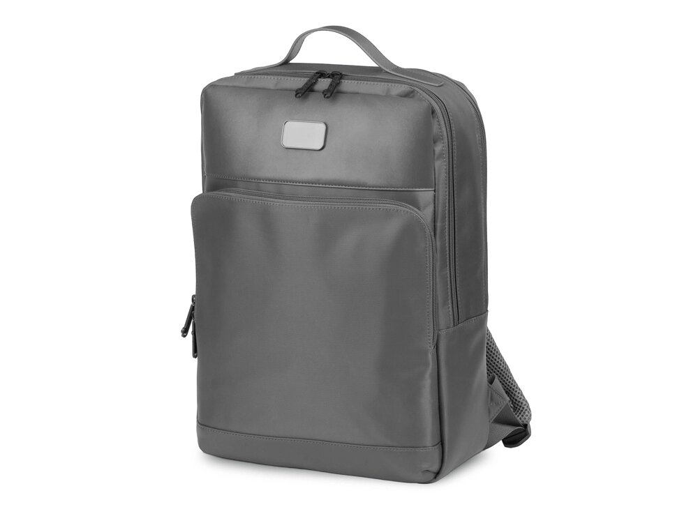 Рюкзак Simon для ноутбука 15.6, серый от компании ТОО VEER Company Group / Одежда и сувениры с логотипом - фото 1