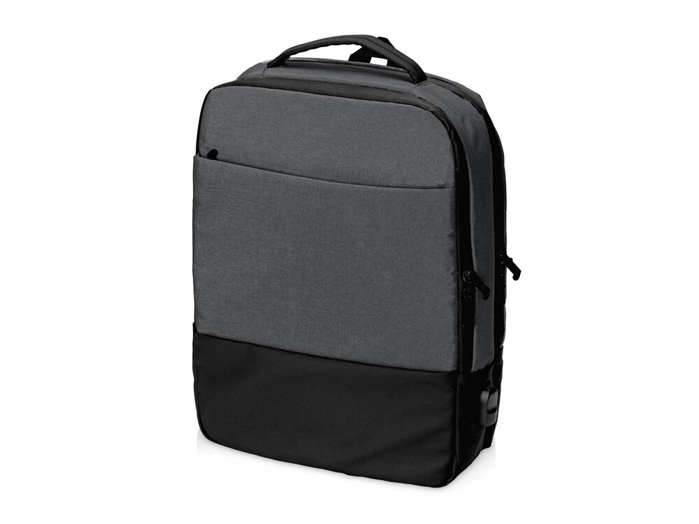 Рюкзак Slender  для ноутбука 15.6'', серый от компании ТОО VEER Company Group / Одежда и сувениры с логотипом - фото 1