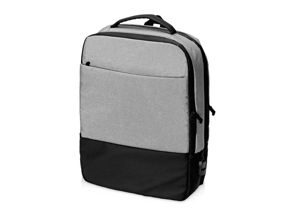 Рюкзак Slender  для ноутбука 15.6'', светло-серый от компании ТОО VEER Company Group / Одежда и сувениры с логотипом - фото 1