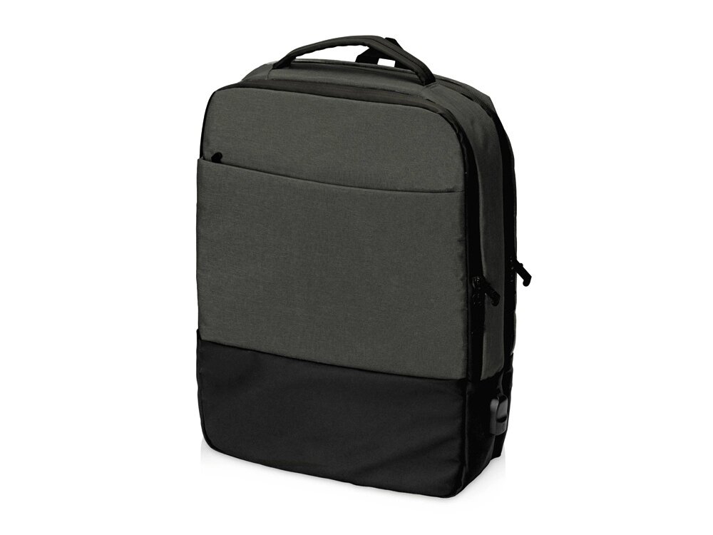 Рюкзак Slender  для ноутбука 15.6'', темно-серый от компании ТОО VEER Company Group / Одежда и сувениры с логотипом - фото 1
