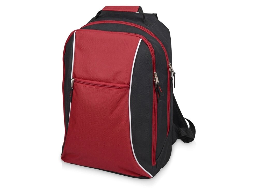 Рюкзак Спорт, черный/красный от компании ТОО VEER Company Group / Одежда и сувениры с логотипом - фото 1