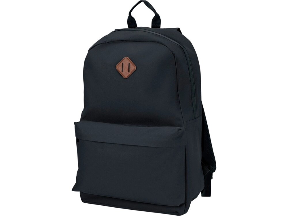 Рюкзак Stratta для ноутбука 15, черный от компании ТОО VEER Company Group / Одежда и сувениры с логотипом - фото 1