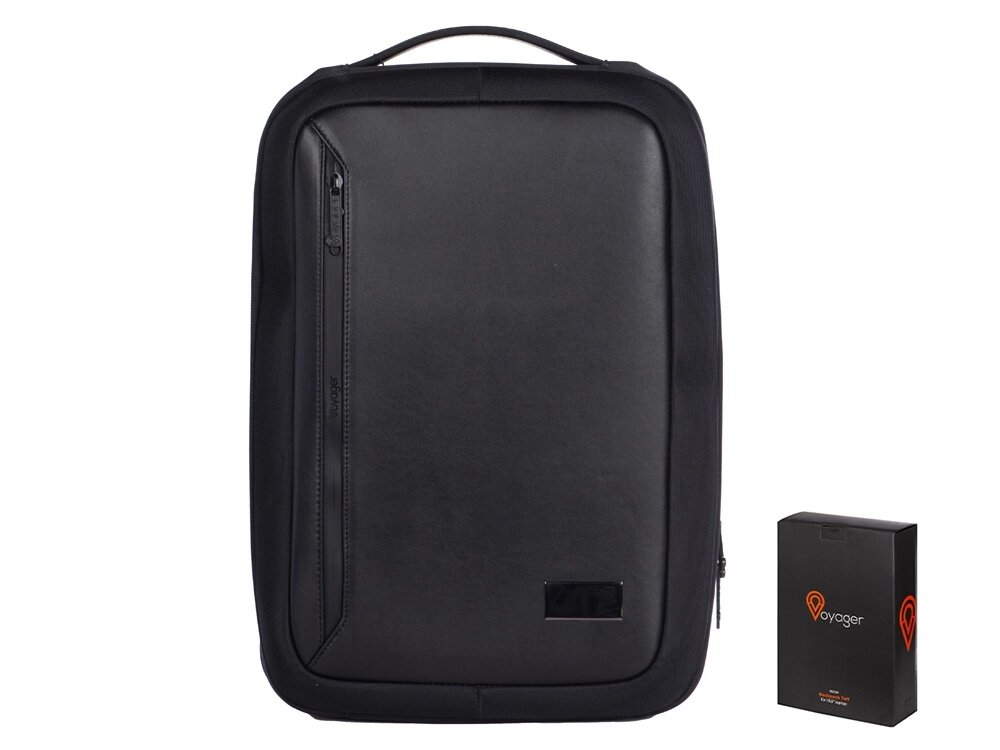 Рюкзак Toff для ноутбука 15,6'', черный от компании ТОО VEER Company Group / Одежда и сувениры с логотипом - фото 1