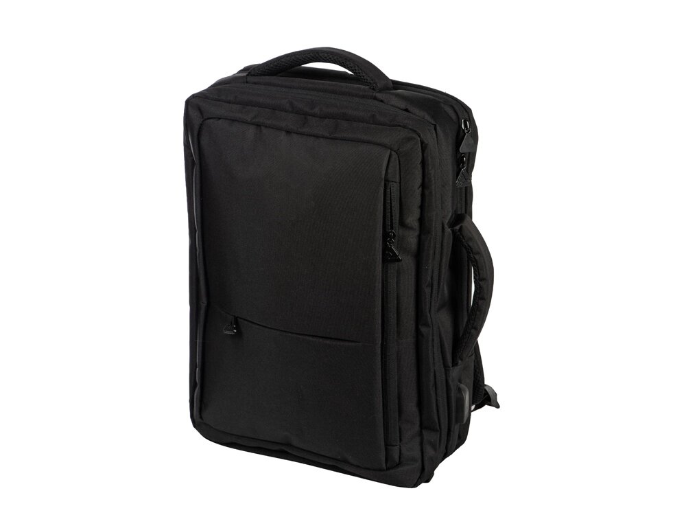 Рюкзак-трансформер Volume для ноутбука 15'', черный от компании ТОО VEER Company Group / Одежда и сувениры с логотипом - фото 1
