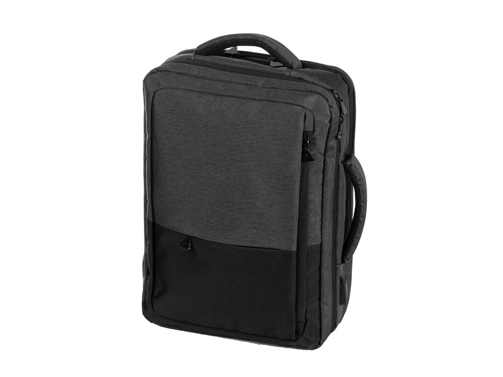 Рюкзак-трансформер Volume для ноутбука 15'', серый от компании ТОО VEER Company Group / Одежда и сувениры с логотипом - фото 1