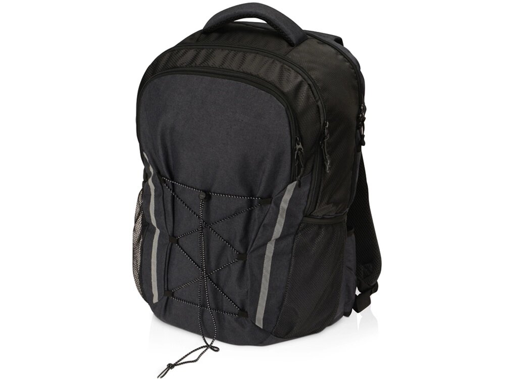 Рюкзак туристический Outdoor, темно-синий от компании ТОО VEER Company Group / Одежда и сувениры с логотипом - фото 1