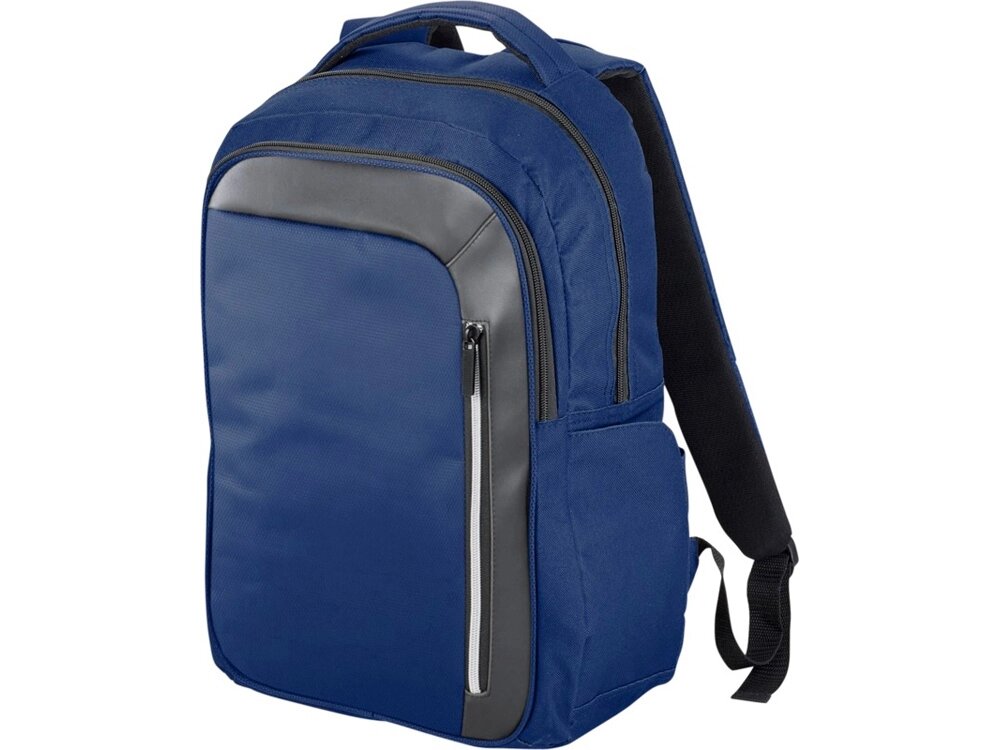 Рюкзак Vault для ноутбука 15 с защитой RFID, темно-синий от компании ТОО VEER Company Group / Одежда и сувениры с логотипом - фото 1