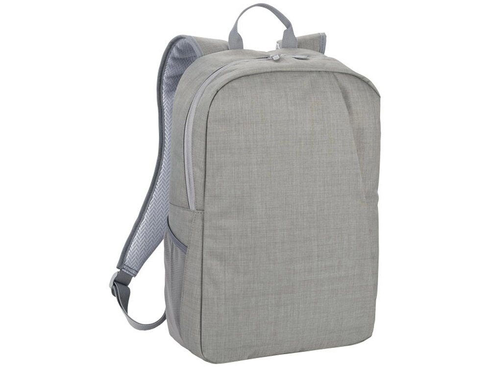 Рюкзак Zip для ноутбука 15, серый от компании ТОО VEER Company Group / Одежда и сувениры с логотипом - фото 1