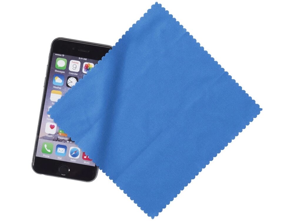 Салфетка из микроволокна, синий от компании ТОО VEER Company Group / Одежда и сувениры с логотипом - фото 1