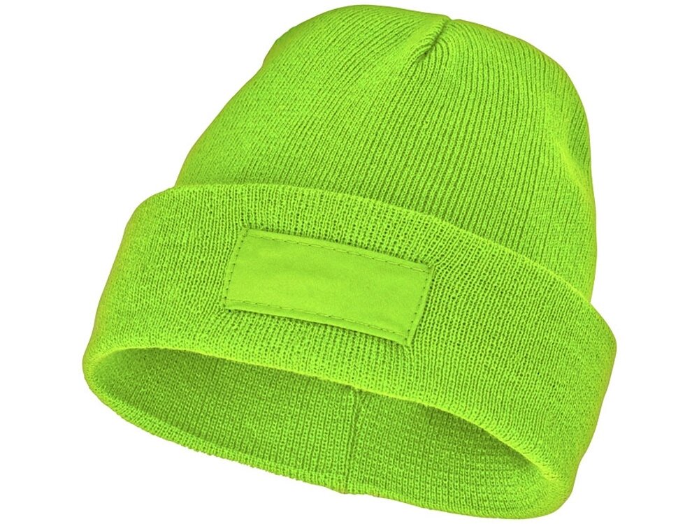 Шапка Boreas с нашивками, зеленое яблоко от компании ТОО VEER Company Group / Одежда и сувениры с логотипом - фото 1