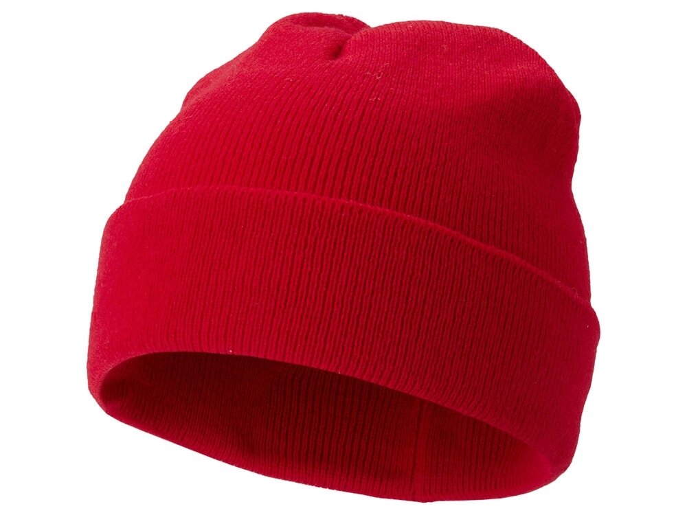 Шапка Irwin, красный от компании ТОО VEER Company Group / Одежда и сувениры с логотипом - фото 1