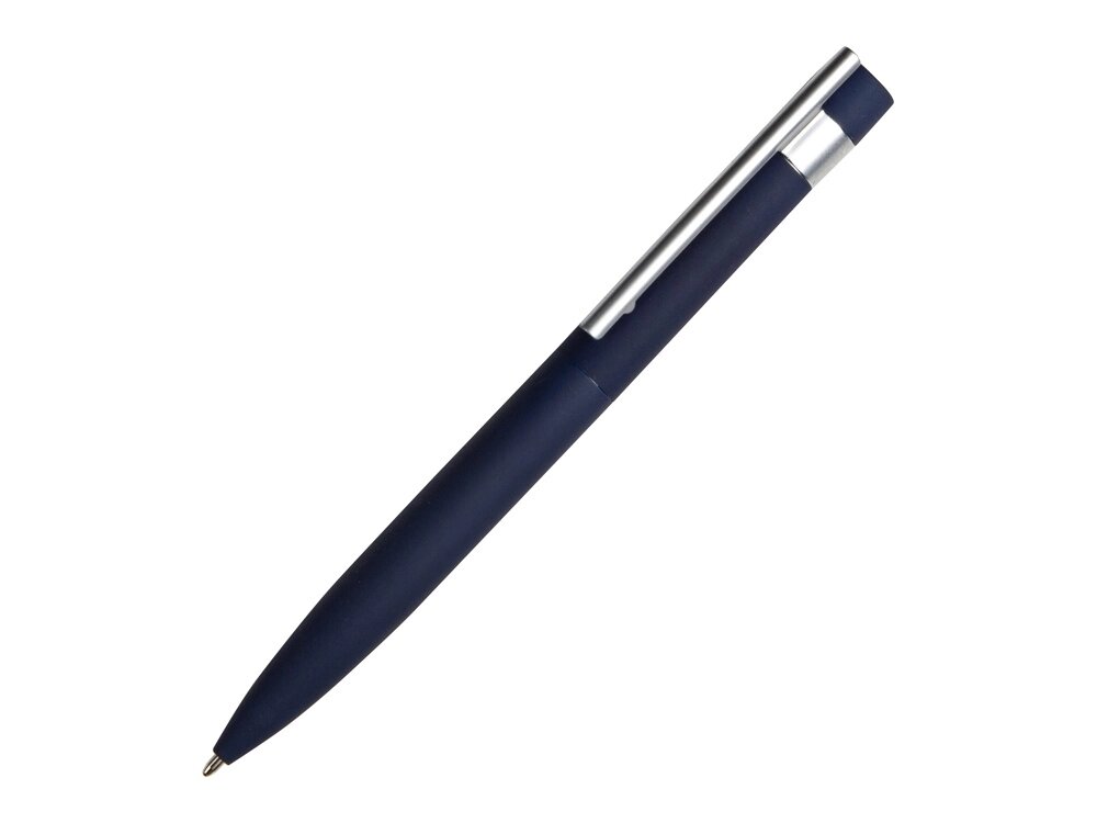 Шариковая металлическая ручка Matteo, темно-синий от компании ТОО VEER Company Group / Одежда и сувениры с логотипом - фото 1