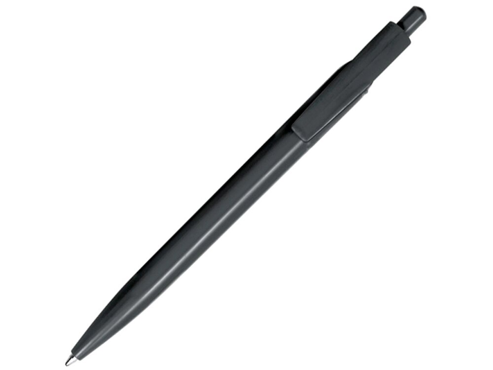 Шариковая ручка Alessio из переработанного ПЭТ, черный, черные чернила от компании ТОО VEER Company Group / Одежда и сувениры с логотипом - фото 1