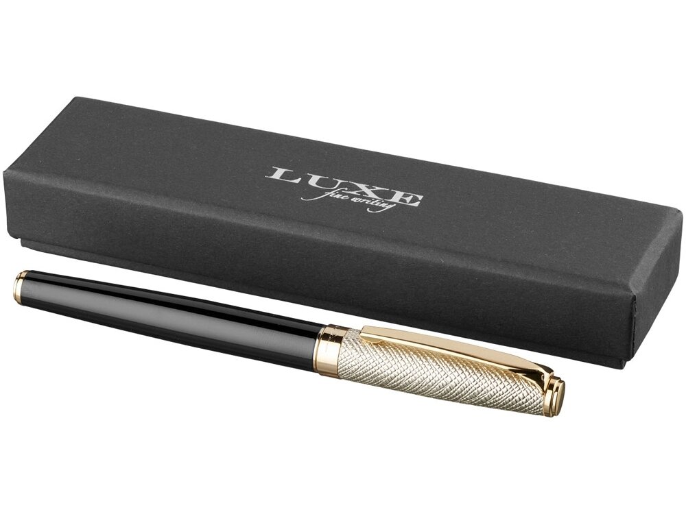 Шариковая ручка Dore, черный/золотистый от компании ТОО VEER Company Group / Одежда и сувениры с логотипом - фото 1