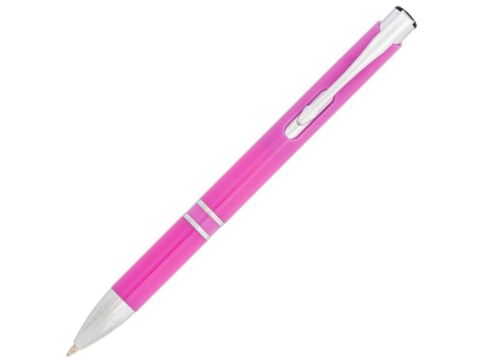 Шариковая ручка Moneta из АБС-пластика, розовый от компании ТОО VEER Company Group / Одежда и сувениры с логотипом - фото 1