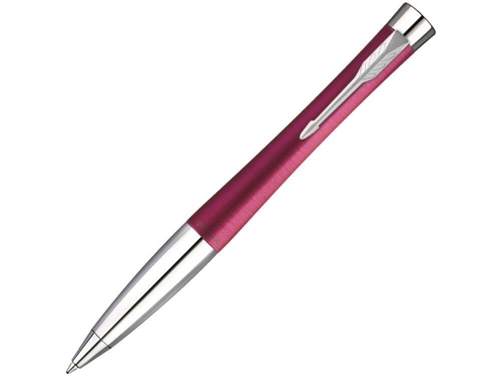 Шариковая ручка Parker Urban Vibrant Magenta CT, стержень: M, цвет чернил: blue, в подарочной упаковке. от компании ТОО VEER Company Group / Одежда и сувениры с логотипом - фото 1